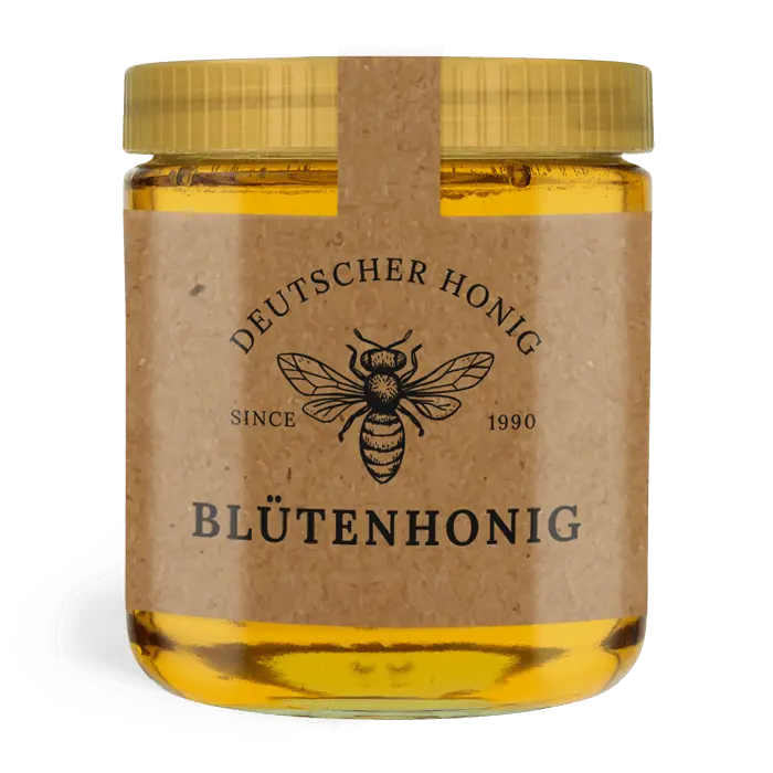 Natürliche Nadja – Etikett mit Gewährverschluss 500g (Kunststoffdeckel)