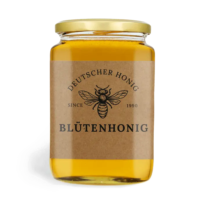 Natürliche Nadja – Rechteckiges Etikett 1000g (Twist-Off)