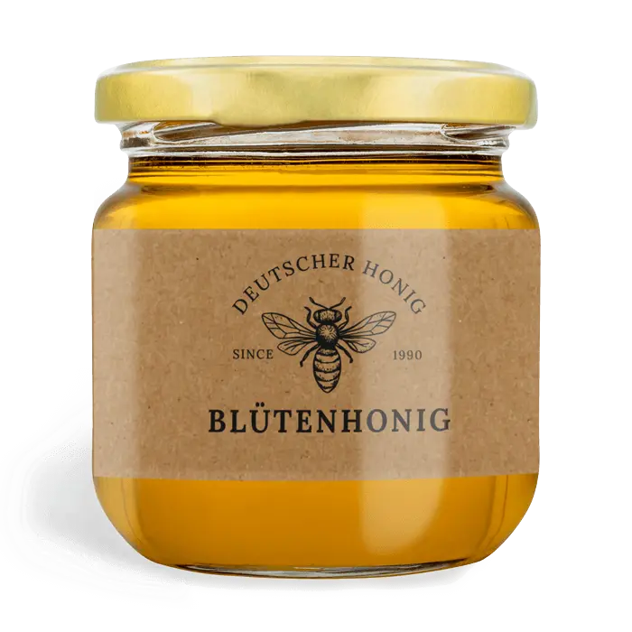 Natürliche Nadja – Rechteckiges Etikett 250g (Twist-Off)