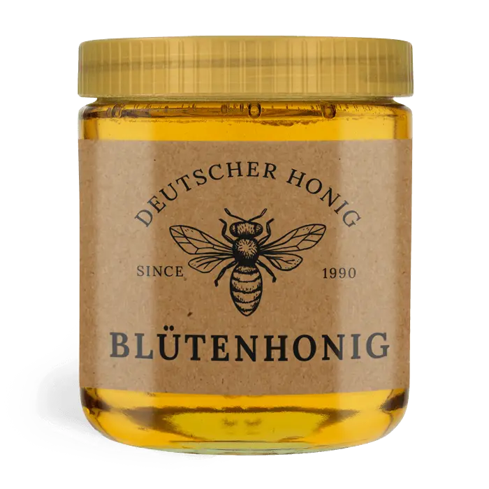 Natürliche Nadja – Rechteckiges Etikett 500g (Kunststoffdeckel)
