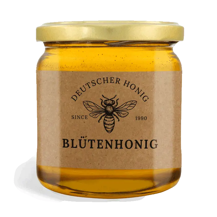 Natürliche Nadja – Rechteckiges Etikett 500g (Twist-Off)