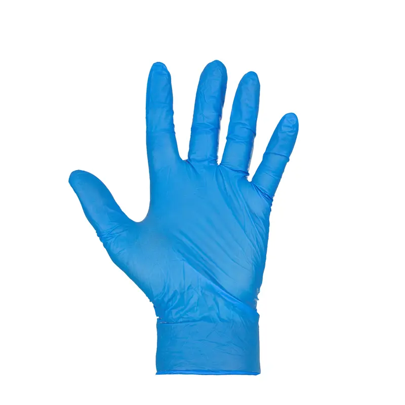 Nitril-Einweghandschuhe – Größe M, blau, puderfrei, latexfrei