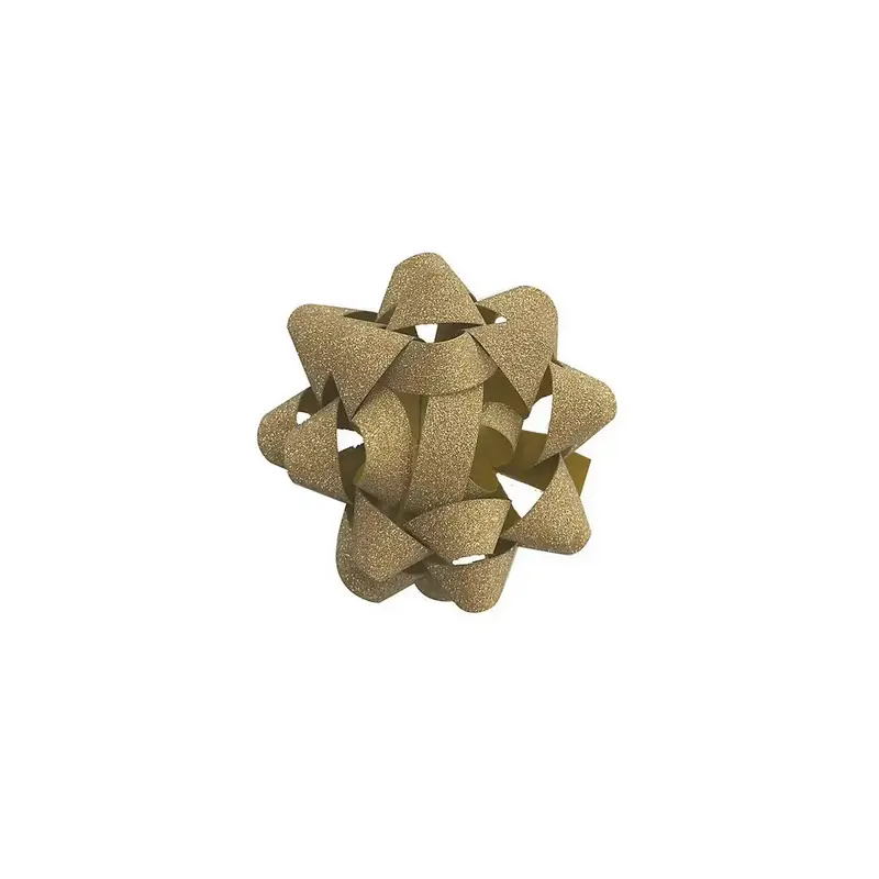 Nœuds adhésifs fantaisie – paillettes et pois, Ø 50 mm