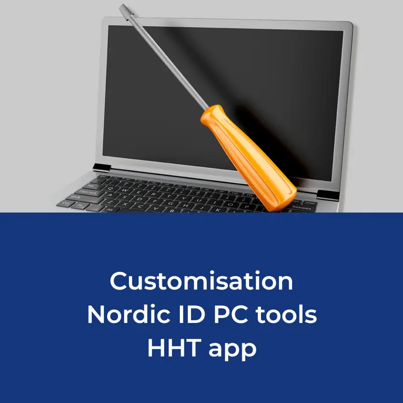 Nordic ID PC-Tools für die Anpassung - HHT-App