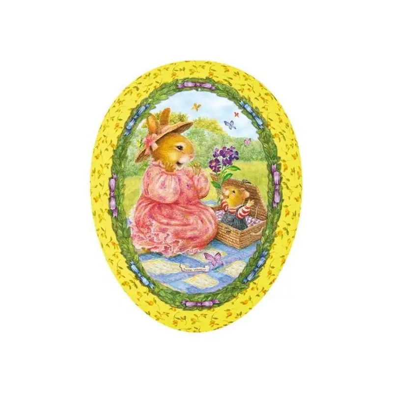 Osterei Holly Pond Hill "Picknick Überraschung" 12 cm