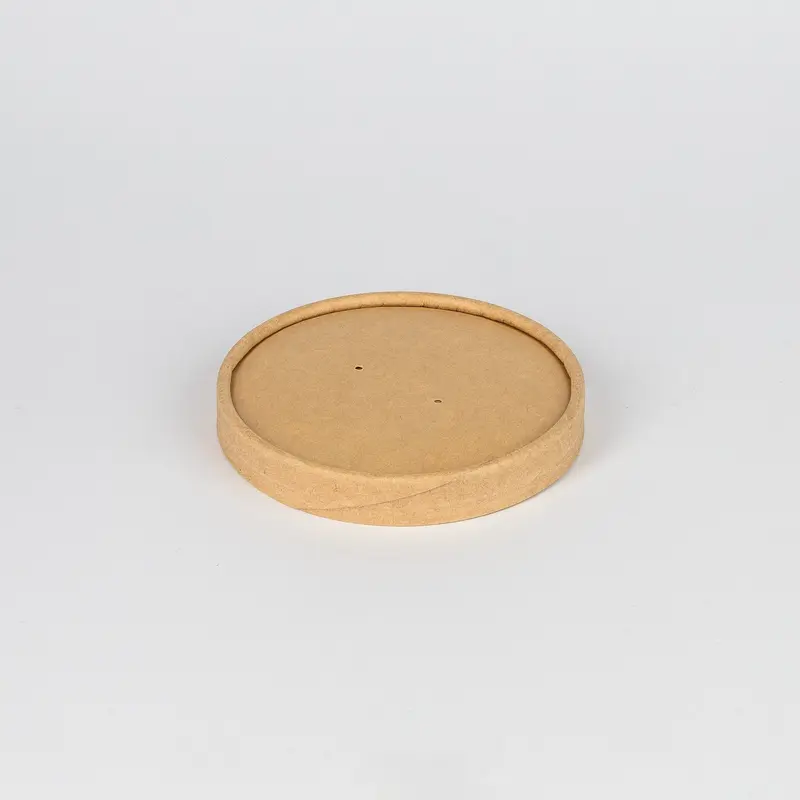 Papp-Deckel, PE-beschichtet, f. Suppenbecher, 770ml/945ml, Ø115mm, VPE