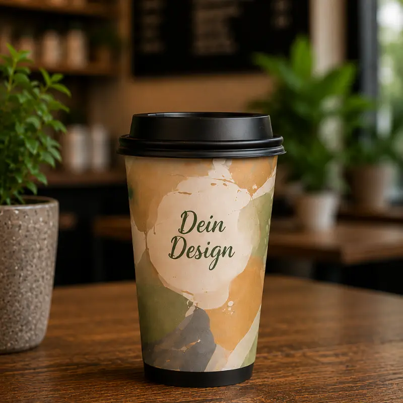 Pappbecher bedrucken lassen - individuell mit deinem Design