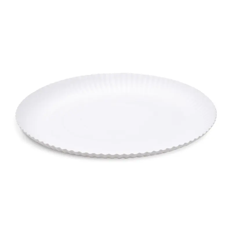 Pappteller (FSC Mix) tief weiß Ø32cm