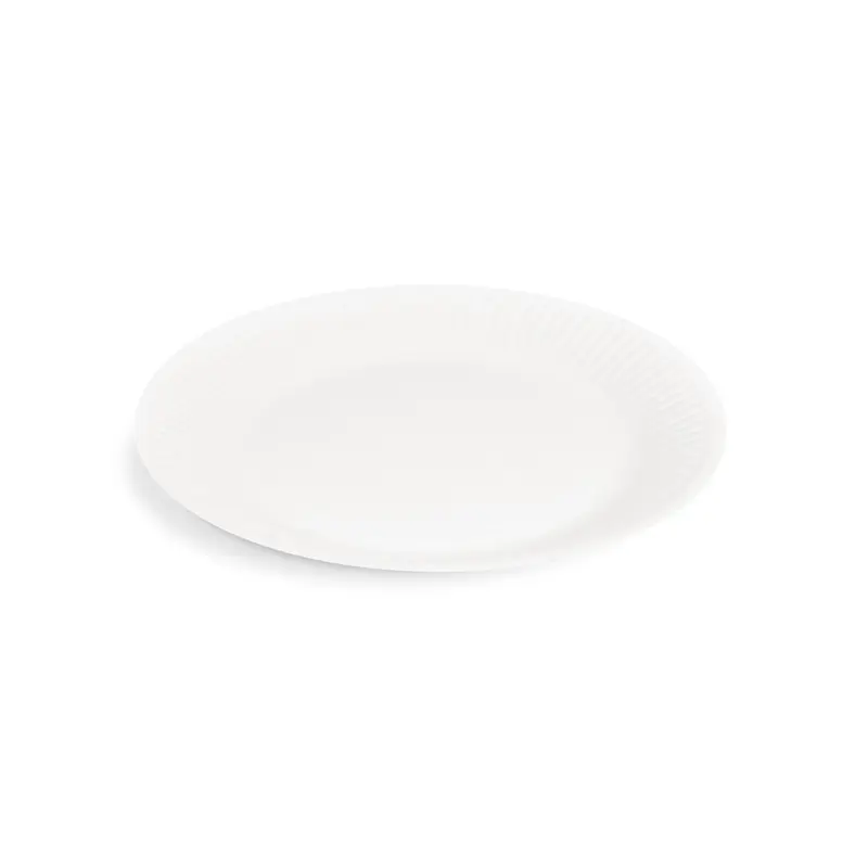 Pappteller (FSC Recycled) weiß Ø18cm