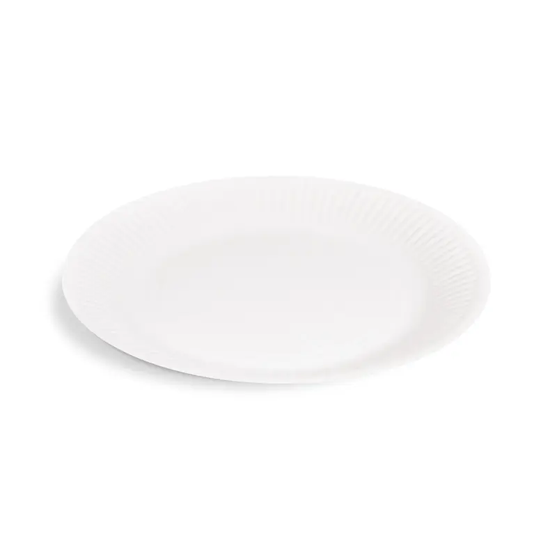 Pappteller (FSC Recycled) weiß Ø23cm