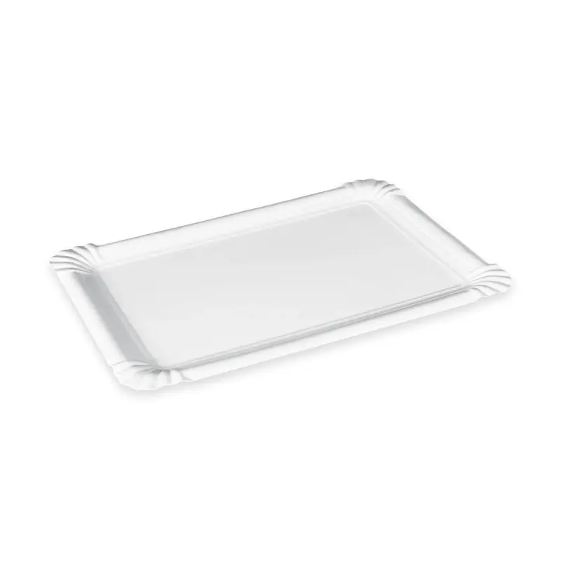 Pappteller (PAP-Recy FSC Mix) weiß 16 x 23 cm – 250 Stück