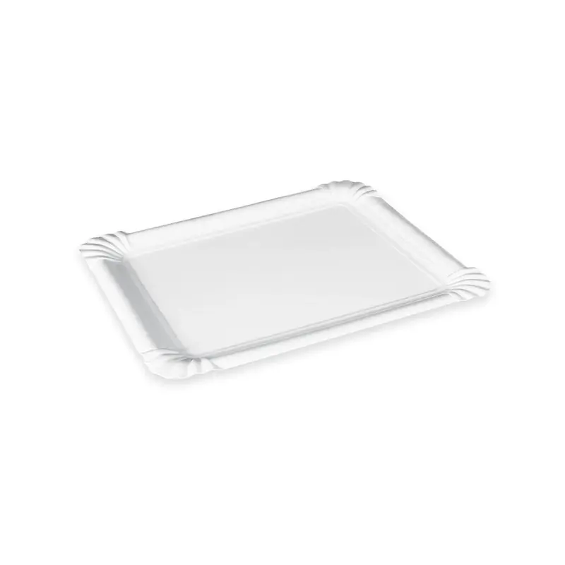 Pappteller (PAP-Recy) weiß 16 x 20 cm
