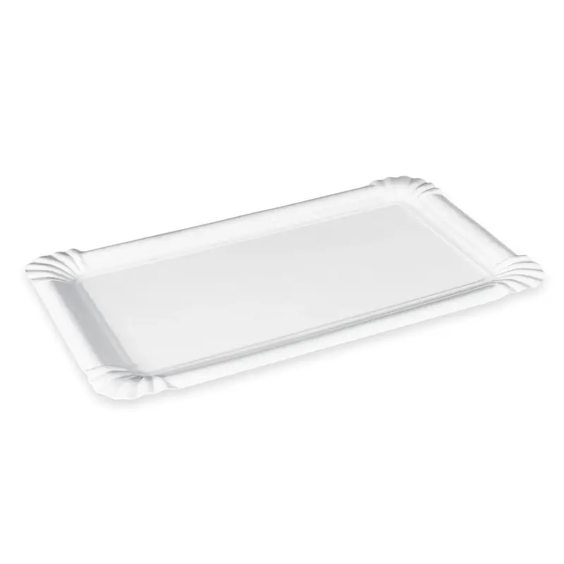 Pappteller (PAP-Recy) weiß 19 x 33,5 cm