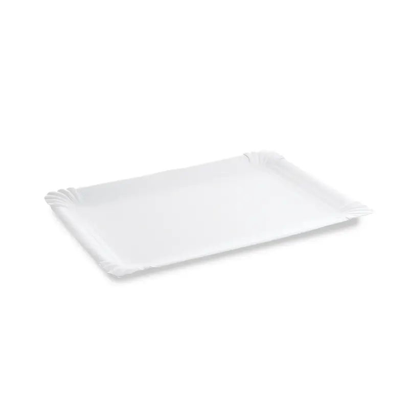 Pappteller (PAP-Recy) weiß 21 x 29 cm
