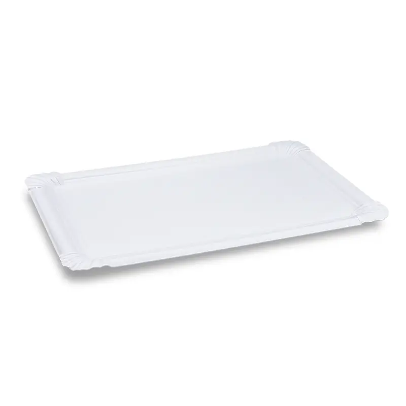 Pappteller (PAP-Recy) weiß 23 x 33 cm