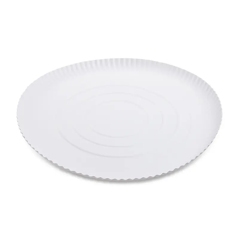 Pappteller tief weiß Ø34cm