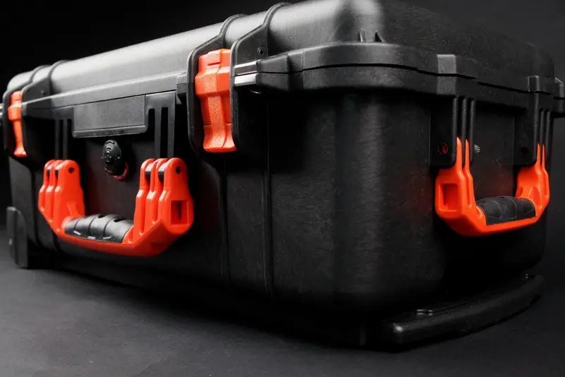 Peli™ 1510 Studio Case, inklusive Notebook-Organizer, pimpDivider, Take-a-seat und Bodenverkleidung ORANGE