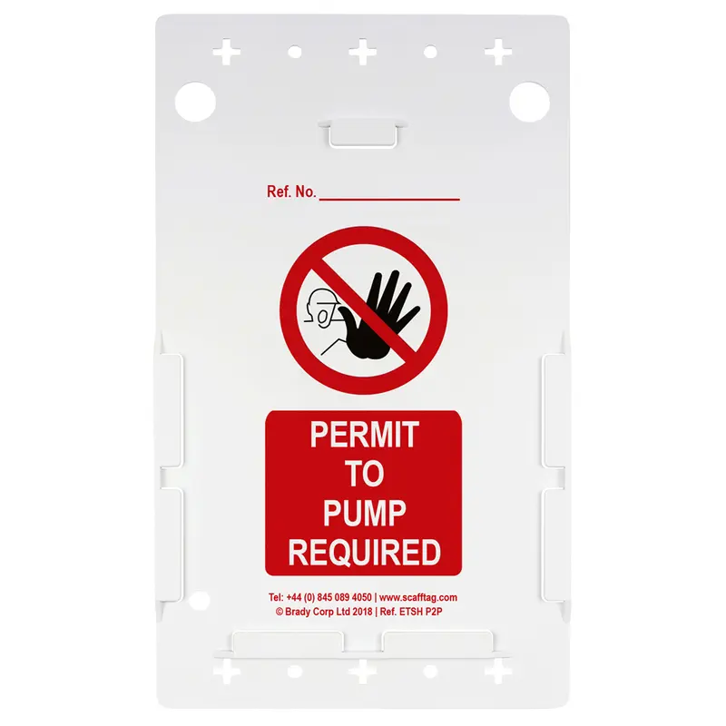 Permit to Pump-Halter