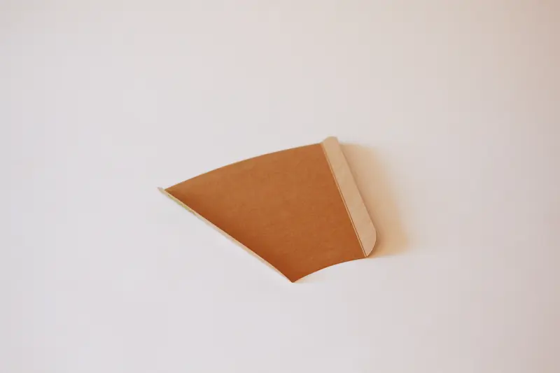Pizza Slice Pappe – 19×19×2 cm, braun, 500 Stk.