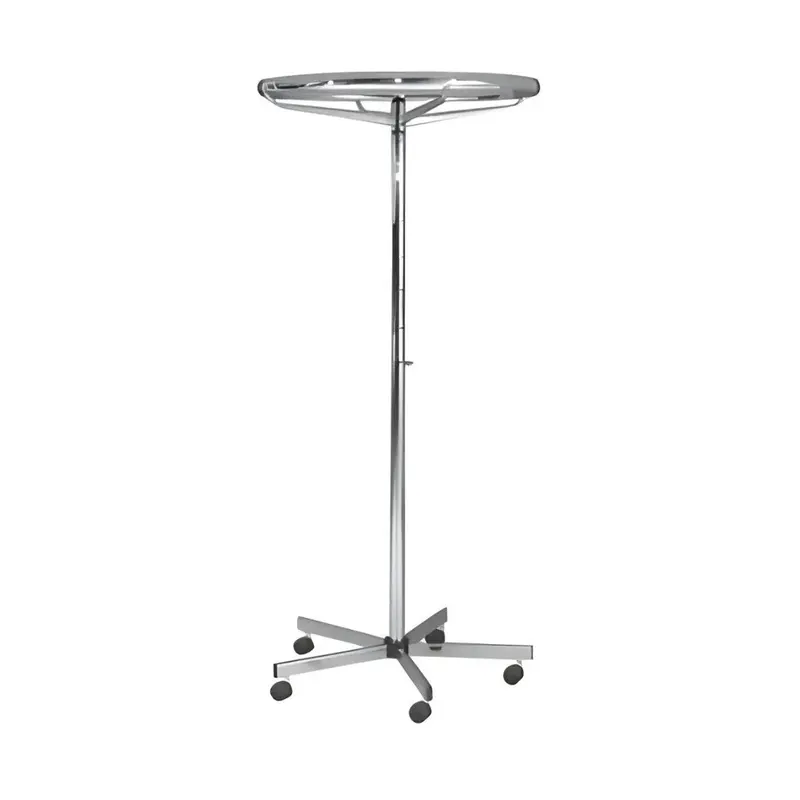 Portant circulaire rotatif Ø 80 cm – hauteur réglable