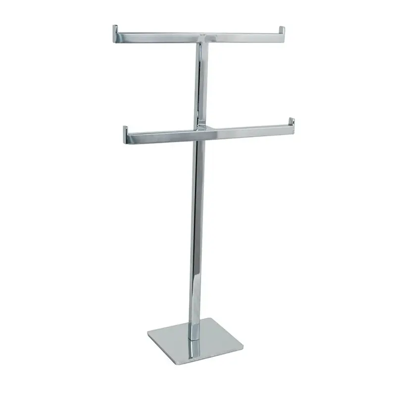 Portant de table double T – Présentoir accessoires et bijoux