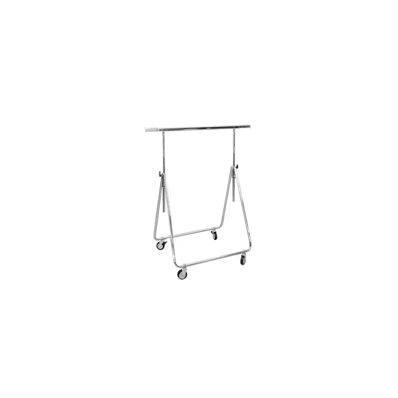 Portant pliable réglable chromé – 85 cm