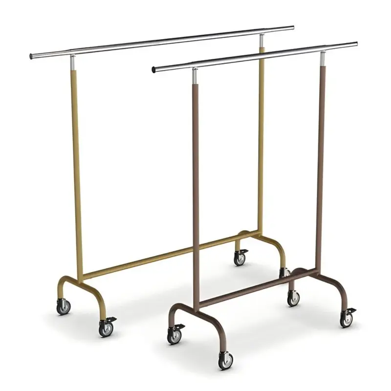 Portant vêtements professionnel fixe ou réglable — 100 et 150 cm