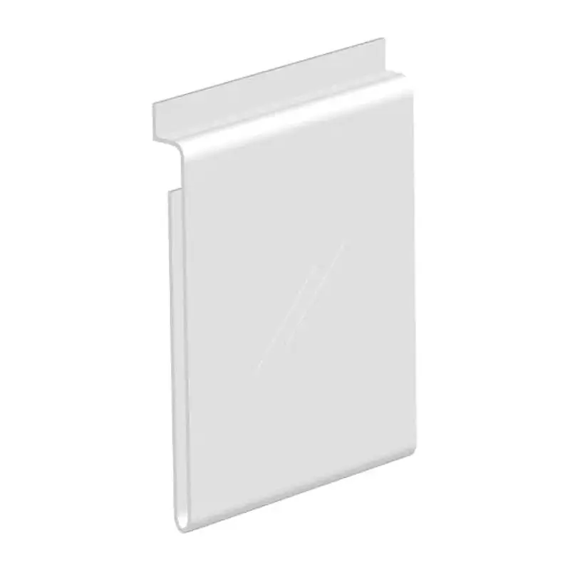 Porte-affiche transparent pour panneaux rainurés — A4, A5, A6