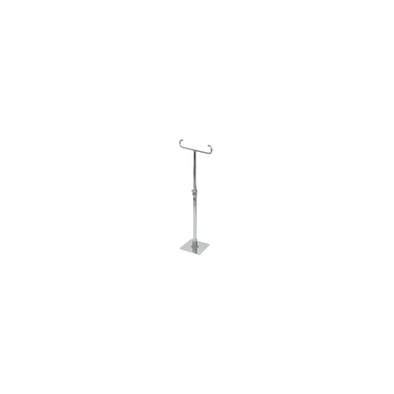 Présentoir à bijoux de table chromé – Hauteur réglable 37-68 cm