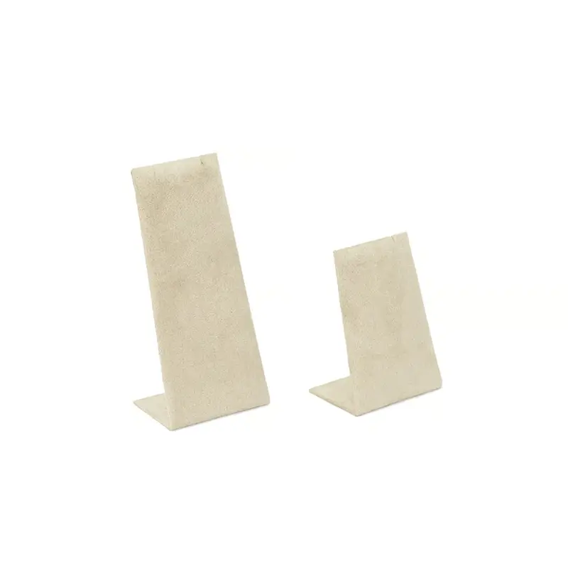 Présentoir Boucles d'Oreilles et Pendentifs en Suède — Lot de 2