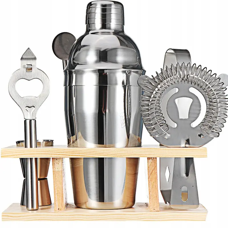 Professionelles Barkeeper-Set für Cocktails – 550 ml, 7-teilig