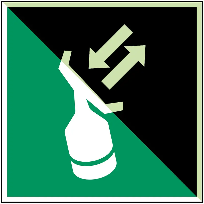 Radartransponder für Suche und Rettung - ISO 7010