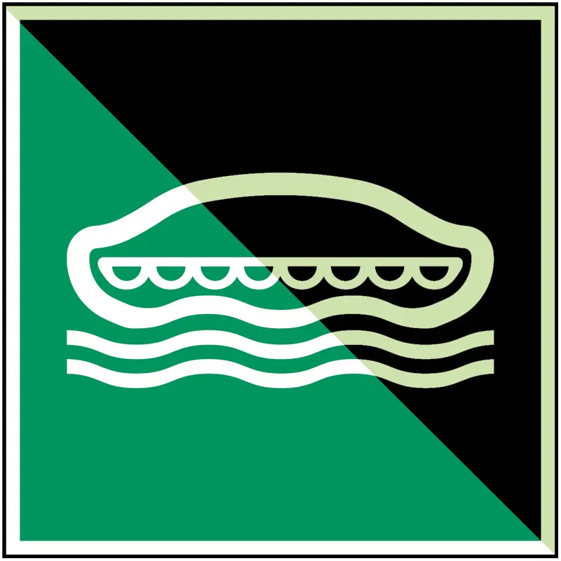 Rettungsboot - ISO 7010