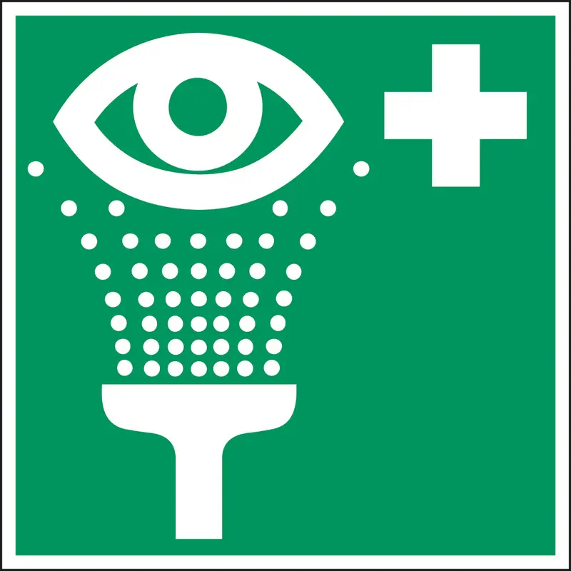 Rettungseinrichtungen - Augenspüleinrichtung