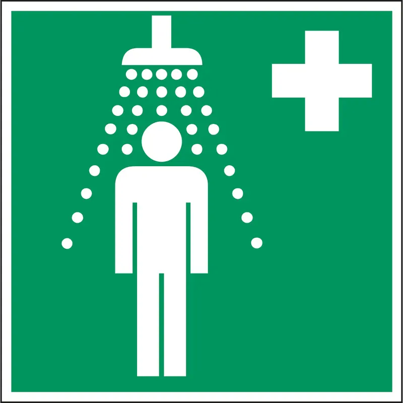 Rettungseinrichtungen - Notdusche