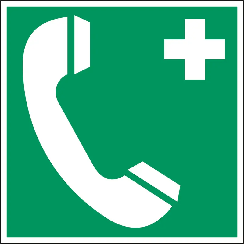 Rettungseinrichtungen - Notruftelefon