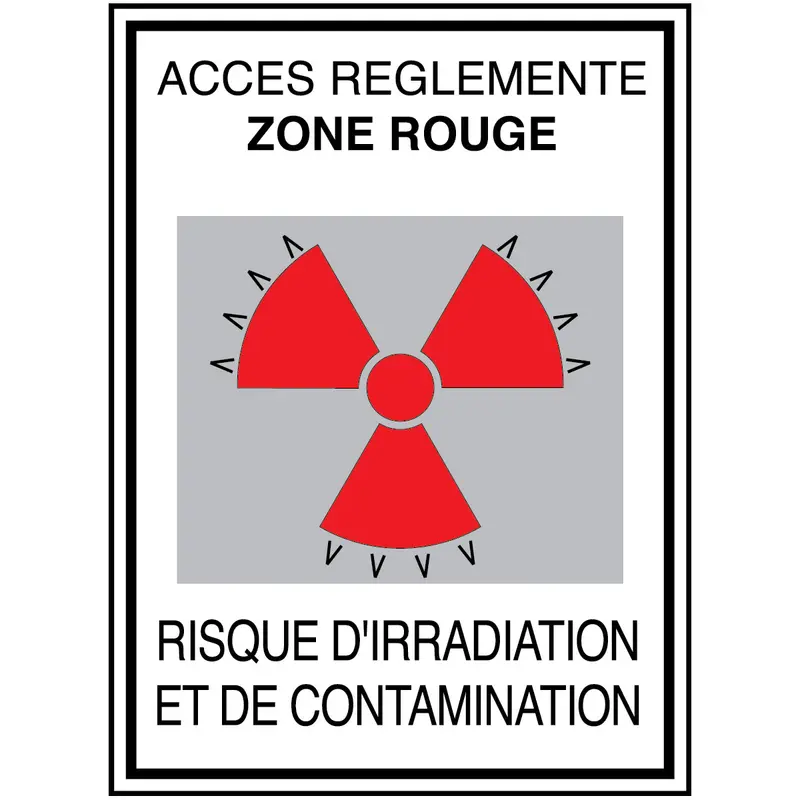 Risque d’irradiation et de contamination (produit francophone)