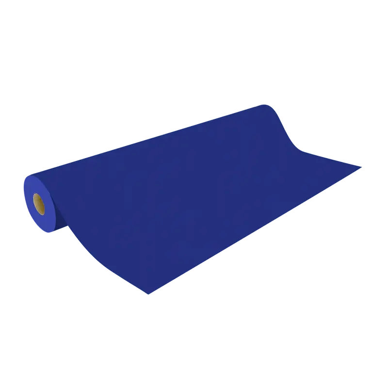 Rouleau de papier cadeau couleur sur kraft blanc 0,7 x 100 m