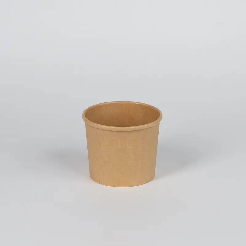 Rundbecher aus Kraftkarton/PE, 355ml, Ø96x78mm, VPE