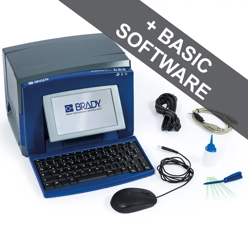 S3100 Schilder- und Etikettendrucker - QWERTZ