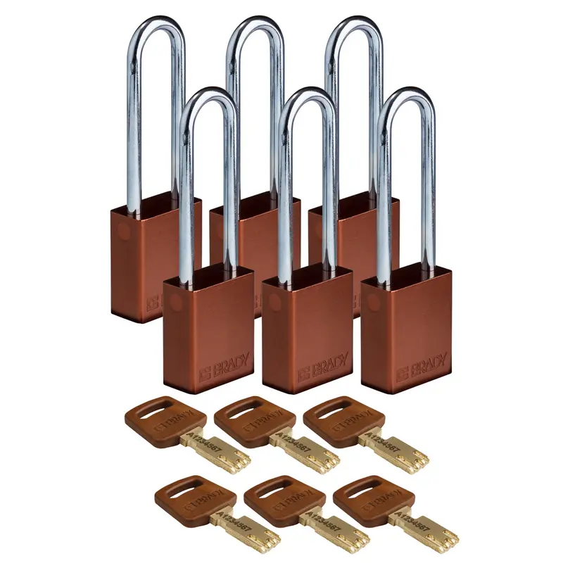 SafeKey-Vorhängeschlösser - Aluminium