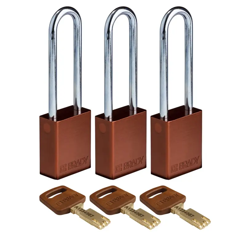 SafeKey-Vorhängeschlösser - Aluminium