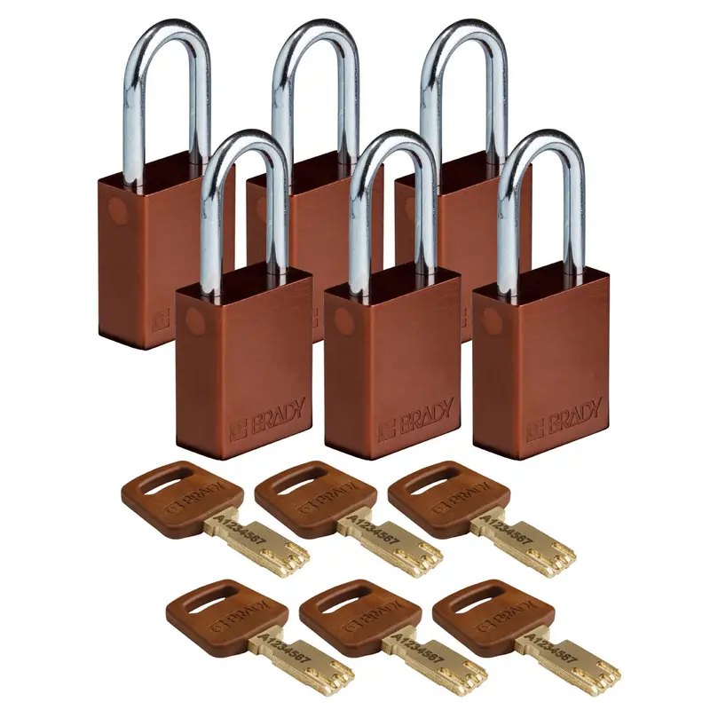 SafeKey-Vorhängeschlösser - Aluminium