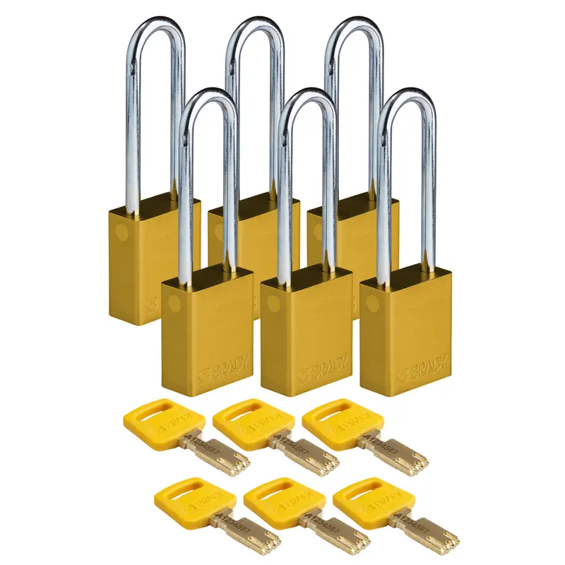 SafeKey-Vorhängeschlösser - Aluminium