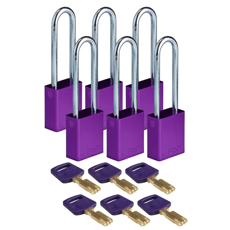 SafeKey-Vorhängeschlösser - Aluminium