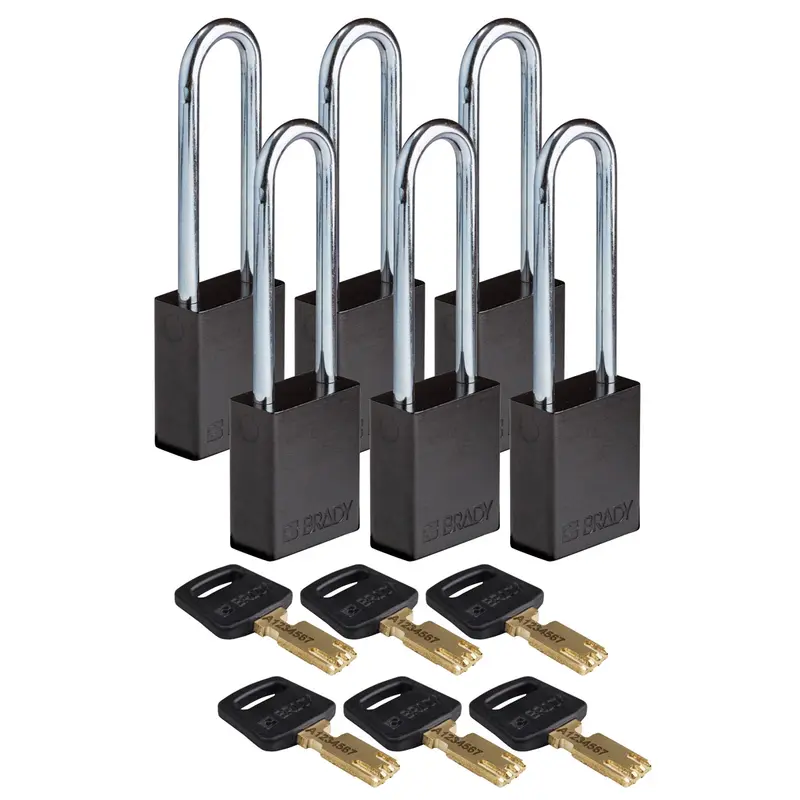 SafeKey-Vorhängeschlösser - Aluminium