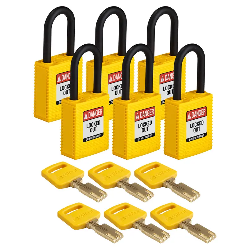 SafeKey-Vorhängeschlösser - Nylon