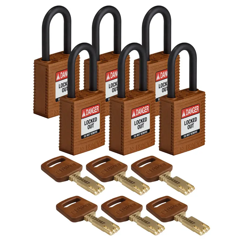 SafeKey-Vorhängeschlösser - Nylon