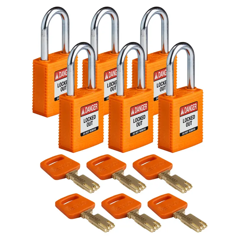 SafeKey-Vorhängeschlösser - Nylon