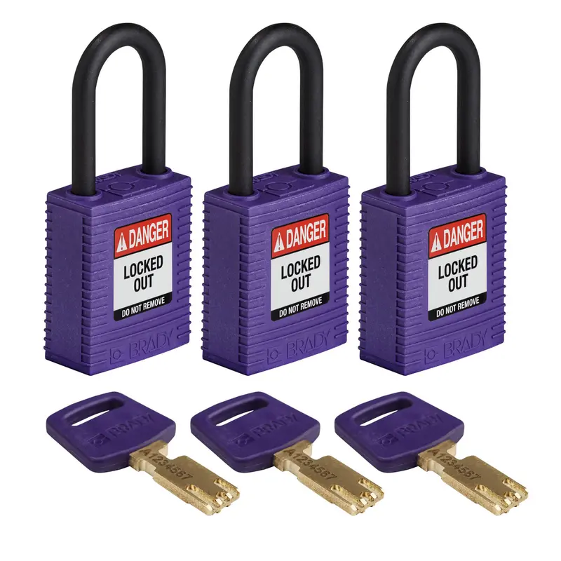 SafeKey-Vorhängeschlösser - Nylon